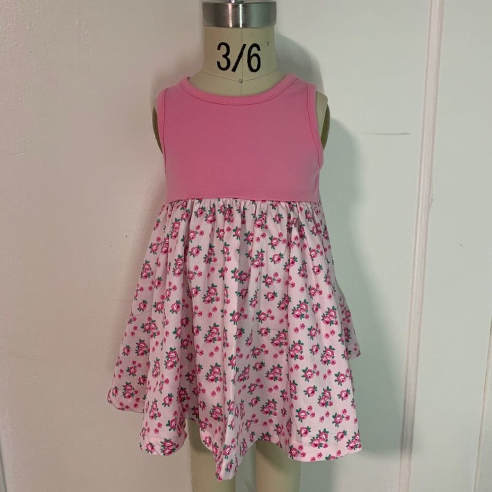 baby girl dress -plus a matching diaper cover